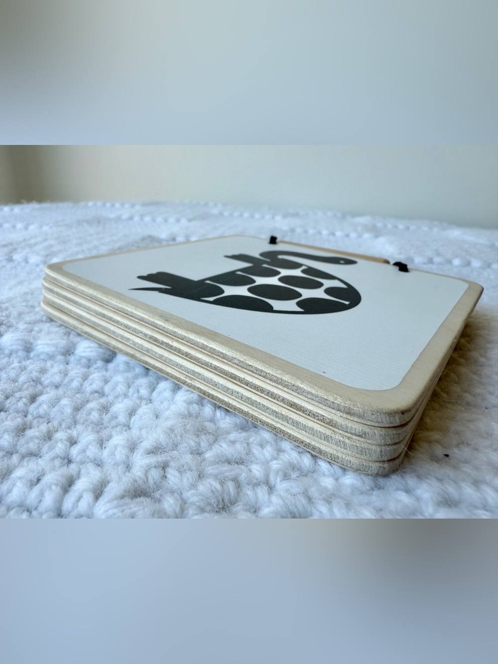 Lovevery Wooden High Contrast Animal Board Book - Picture 3 of 7